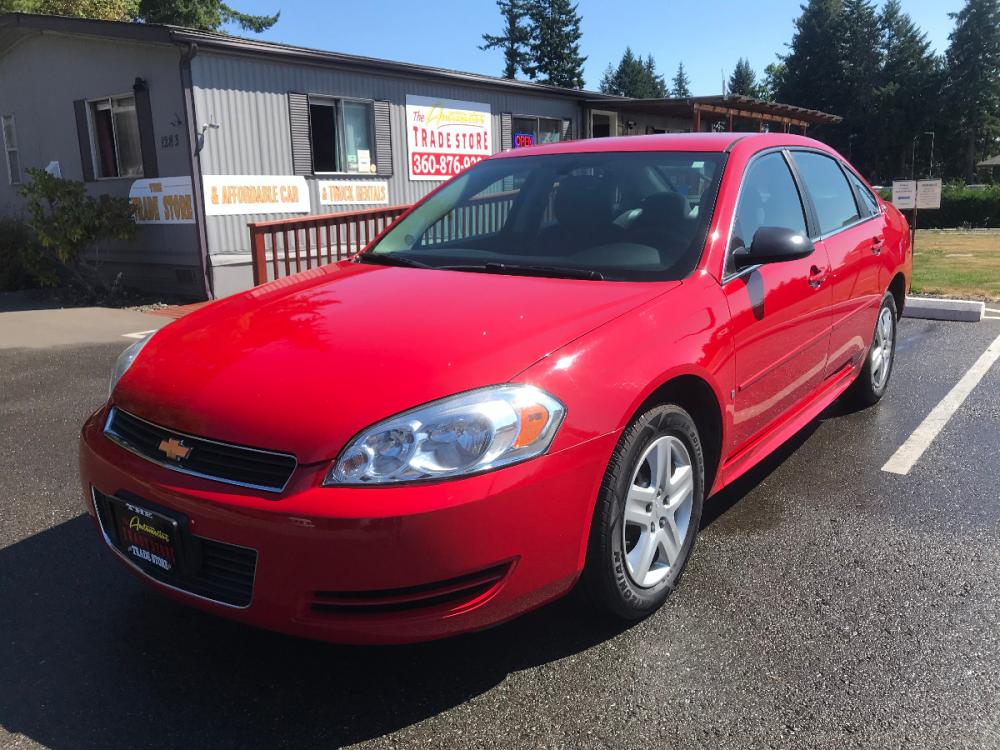 2009 Red /Dark Gray Chevrolet Impala LS (2G1WB57N191) with an 3.5L V6 OHV 16V engine, 4-Speed Automatic transmission, located at 1283 SE Sedgwick Road, Port Orchard, WA, 98366, (360) 876-9300, 47.505535, -122.635643 - The 2009 Chevrolet Impala LS, is a larger 4 door sedan with spacious cab and truck space for any of your needs. The V6, 3.5-liter engine comes with Traction Control, ABS brakes, Cruise Control, Dual/Side Airbags, AC. Featuring Power Windows/Locks and Drivers’ Seat, Tilt Wheel, AM/FM/CD stereo and - Photo #1