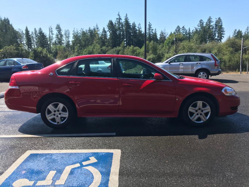 2009 Red /Dark Gray Chevrolet Impala LS (2G1WB57N191) with an 3.5L V6 OHV 16V engine, 4-Speed Automatic transmission, located at 1283 SE Sedgwick Road, Port Orchard, WA, 98366, (360) 876-9300, 47.505535, -122.635643 - The 2009 Chevrolet Impala LS, is a larger 4 door sedan with spacious cab and truck space for any of your needs. The V6, 3.5-liter engine comes with Traction Control, ABS brakes, Cruise Control, Dual/Side Airbags, AC. Featuring Power Windows/Locks and Drivers’ Seat, Tilt Wheel, AM/FM/CD stereo and - Photo #6