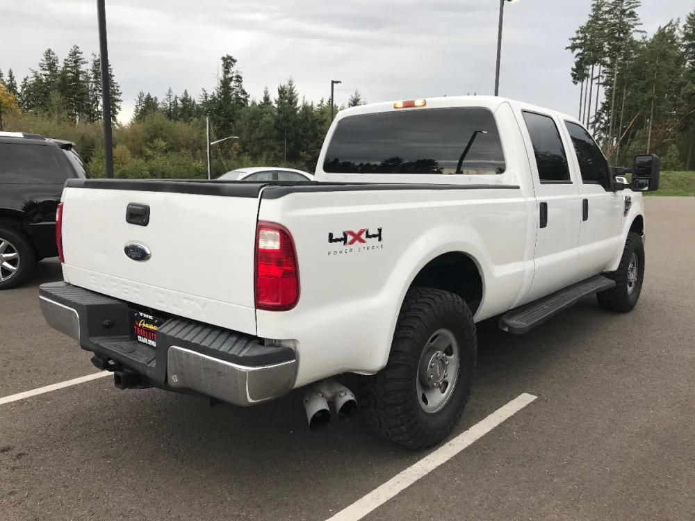 2009 White /Gray Ford F-250 SD XL (1FTSW21R59E) with an 6.4L V8 OHV 32V TURBO DIESEL engine, Automatic transmission, located at 1283 SE Sedgwick Road, Port Orchard, WA, 98366, (360) 876-9300, 47.505535, -122.635643 - **Dealer Statement**: The Trade Store offers the nicest previously owned inventory you'll find of cars, vans, trucks and more. We offer many banks, credit unions and special financing options to fit your needs regardless of your credit, as well as sourcing of specific vehicles for qualified custome - Photo #2