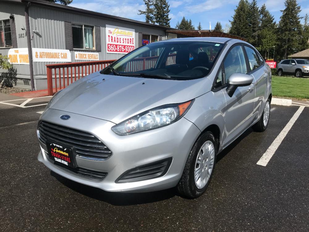 2018 Silver /Black Ford Fiesta S Sedan (3FADP4AJ5JM) with an 1.6L L4 DOHC 16V engine, 5-Speed Automatic transmission, located at 1283 SE Sedgwick Road, Port Orchard, WA, 98366, (360) 876-9300, 47.505535, -122.635643 - **Dealer Statement**, The Trade Store offers the nicest previously owned inventory you'll find along with a broad selection of cars, vans, trucks and more. We offer many banks, credit unions and special financing options to fit your needs regardless of your credit, as well as, sourcing of specific v - Photo #1