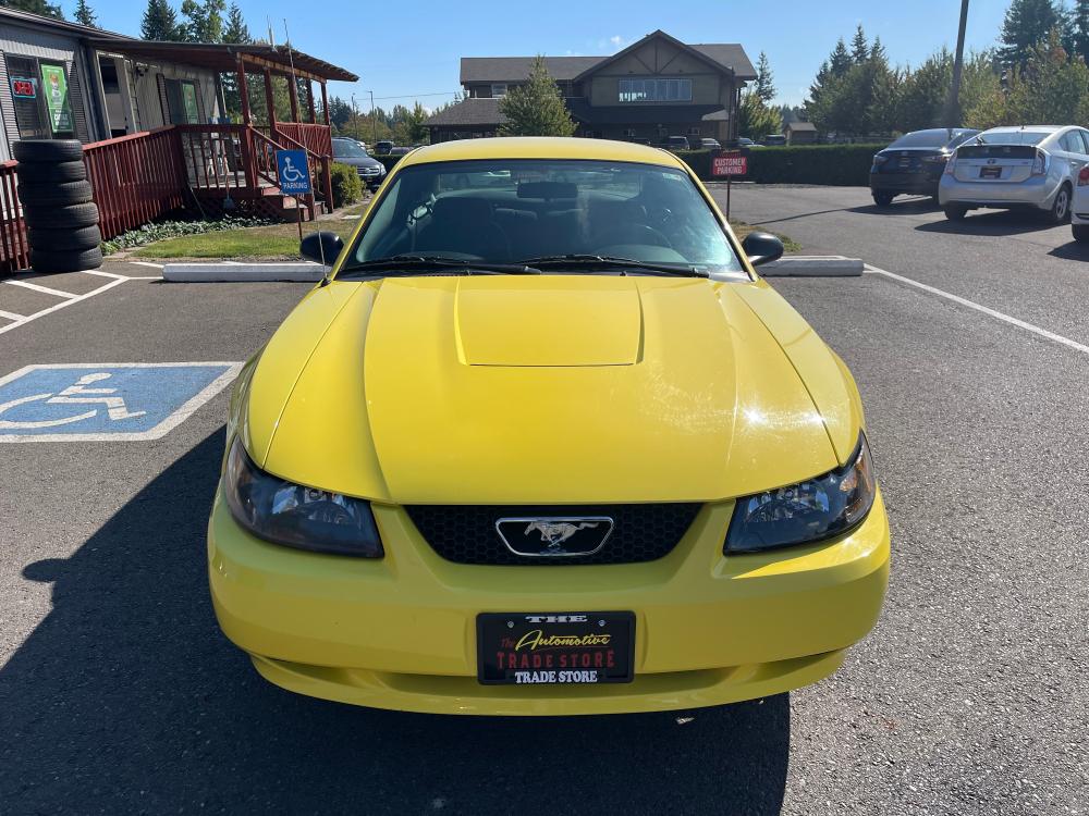 2003 Yellow /Gray Ford Mustang Convertible (1FAFP40413F) with an 3.8L V6 OHV 12V engine, Manual 5-speed transmission, located at 1283 SE Sedgwick Road, Port Orchard, WA, 98366, (360) 876-9300, 47.505535, -122.635643 - **Dealer Statement: The Trade Store offers the nicest previously owned inventory you'll find of cars, vans, trucks and more. We offer many banks, credit unions and special financing options to fit your needs regardless of your credit, as well as sourcing of specific vehicles for qualified customers - Photo #4