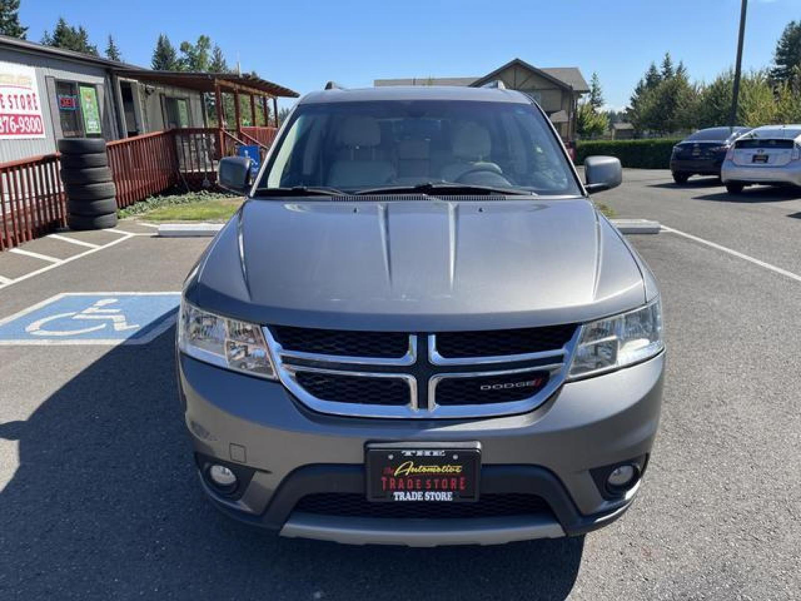 2012 Gray /White Dodge Journey Crew Sport Utility 4D (3C4PDDDG0CT) with an 3.6L V6 DOHC 24V engine, Automatic, 6-Spd transmission, located at 1283 SE Sedgwick Road, Port Orchard, WA, 98366, (360) 876-9300, 47.505535, -122.635643 - **Dealer Statement: The Trade Store offers the nicest previously owned inventory you'll find of cars, vans, trucks and more. We offer many banks, credit unions and special financing options to fit your needs regardless of your credit, as well as sourcing of specific vehicles for qualified custom - Photo #8
