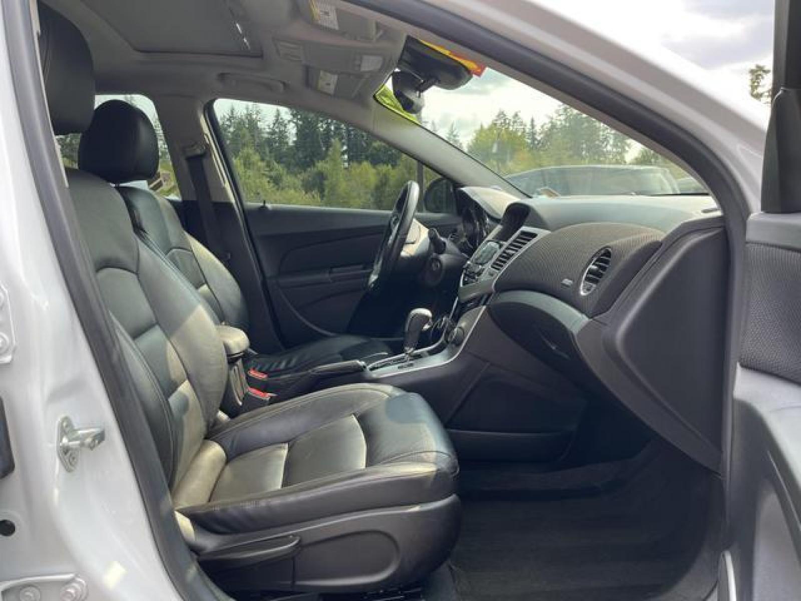 2014 White /Black Chevrolet Cruze 2LT Sedan 4D (1G1PE5SBXE7) with an 1.4L L4 DOHC 16V TURBO engine, Automatic, 6-Spd w/Overdrive transmission, located at 1283 SE Sedgwick Road, Port Orchard, WA, 98366, (360) 876-9300, 47.505535, -122.635643 - **Dealer Statement: The Trade Store offers the nicest previously owned inventory you'll find of cars, vans, trucks and more. We offer many banks, credit unions and special financing options to fit your needs regardless of your credit, as well as sourcing of specific vehicles for qualified custom - Photo #13