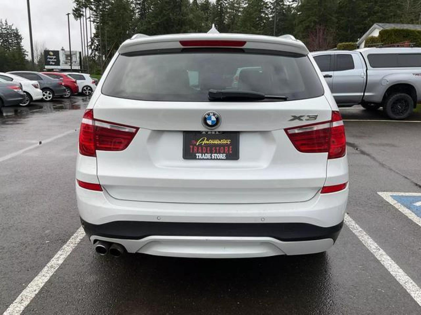 2016 White /Beige BMW X3 xDrive28i Sport Utility 4D (5UXWX9C58G0) , Auto, 8-Spd Stptrnc Spt transmission, located at 1283 SE Sedgwick Road, Port Orchard, WA, 98366, (360) 876-9300, 47.505535, -122.635643 - **Dealer Statement: The Trade Store offers the nicest previously owned inventory you'll find of cars, vans, trucks and more. We offer many banks, credit unions and special financing options to fit your needs regardless of your credit, as well as sourcing of specific vehicles for qualified custom - Photo #3